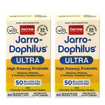 자로우 도피러스 울트라 500억 60정 냉장보관 유산균 x 2 (총2개)