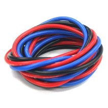 UPGRADE PERFORMANCE UP-WS14RBK Silicon Wire 14AWG (RED : 1mtr Black BLUE 1mtr) 실리콘와이어 14게이지