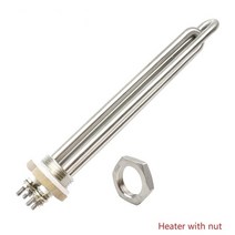 돼지 꼬리 히터 봉 디지털 전기 미니 온수기 카페 히터 12v24v36v48v 침수, 48v 1500w BSP, 히터 너트