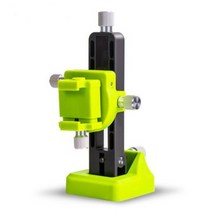 레이저레벨기서포트폴대 레벨기 수평기 거치대 삼각대 작업대 천장 홀더 회전식 리프팅 플랫폼 브래킷 링 리프트 스탠드 알루미늄 합금 브래킷 베이스 조정 스탠드, 벽에 녹색