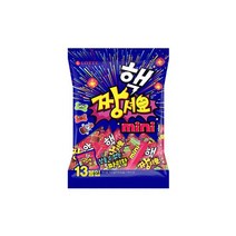 롯데웰푸드 핵짱셔요 미니 벌크 아이간식 군것질 195g, 28개