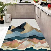 스티키 매트 체커보드 러그 호텔 방수 침실 발코니, 80x120cm31x47인치, 4