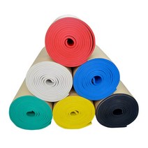 스크린골프 메모리폼 충돌 방지 벽지, 파란색, 폭 1m [두께 30mm]