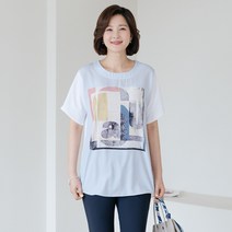 리버드 쉬폰 배색 블라우스 BL204205