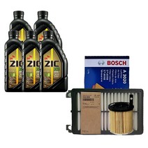 K5 DL3 1.6가솔린터보 지크x9제로 0w20(5L)엔진오일세트 2M000-A3020