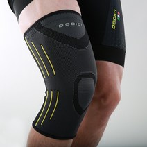 도디치 무릎보호대 DI-202 무릎관절보호 무릎부상방지 원형실리콘 서포트바 이중밴드, M-양쪽