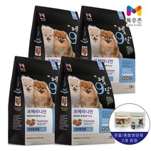 목우촌 [펫 파라다이스]펫9단 포메라니안전용1.8kg x4개 + [사은품증정][데이스포]에이치시리즈 영양제 2개(관절 종합) 사료, 1.8kg, 닭, 4개