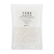 바스참 소금호사 다이아몬드 솔트 내추럴, 1kg, 3개