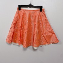 XS [DEWL] 오렌지 펀칭 치마 (1002158)