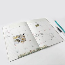 일일 계획표 업무일지 스케줄 관리 A5 만년 스케줄러 학습플래너 _ 501209EA, $ 본상품선택