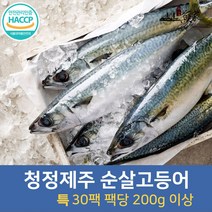 제주고등어 특 30팩 생선구이 맛집, 단품