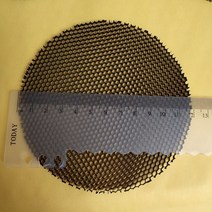 램프 덮개 전등 커버 LED 소프트 라이트 그늘 후드 통 스포트라이트 라운드 벌집 메쉬, 12 70mm