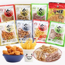 방자네 마른안주세트 모듬 술안주 단체용안주 8종, 단품