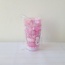 헬로키티 투명 컵 3p 180ml / 물컵 물잔