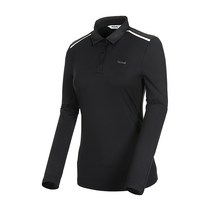 [볼빅] 여성 라인 긴팔 카라 티셔츠 VLTSKA93_BK