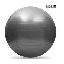 55/65/75/85/95 CM 요가볼 필라테스 피트니스 밸런스 볼 체조 임산부 배달 운동 피트니스 조산 PVC 볼, Silver 65 CM 옵션