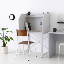 조립식 초등 중 고등 학생 책상 칸막이 설치로 독서실 스타일 연출 집중력 향상, 올그레이