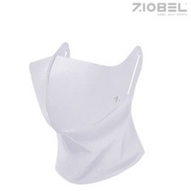 [디자인등록] 얇은기모 일체형마스크목토시 (흰색)