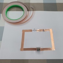 회로만들기 전도성 타일 부자재 구리 동테이프 6mm