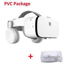 VR 블록체인 VR게임Bobo-Bobovr Z6 블루투스 투구 헬멧 3D VR 안경 가상 현실 헤드셋 스마트폰 고글 바이, 01 Only VR