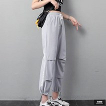 가바바 여성 조거팬츠 스포츠 사이드 레터링 밴딩팬츠 G54751