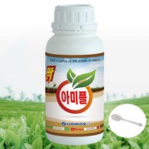 모두싹 아미플 500ml 뿌리발근 생육증대 칼슘 마그네슘 미량요소 염류장애 해결 계량수저 증정, 1개