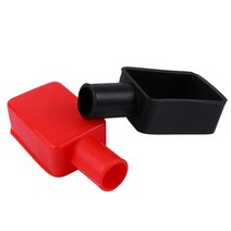 자동차 베터리 범용 배터리 단자 보호 커버 원형 절연 캡 프로텍터 45x2cm