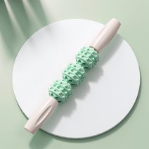 요가 마사지 롤러 헬스 근육 근막봉, 아보카도 그린 - 세 바퀴