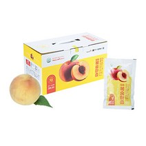 ohp 복숭아즙 무설탕 무색소 과일착즙 30팩, 복숭아즙 30팩