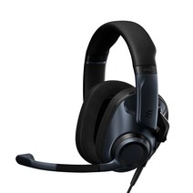 EPOS H6Pro 게이밍 헤드셋 정품, 화이트, 블랙