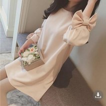 수유복긴팔원피스 임부복 수유복 드레스 2022 가을 라운드 칼라 긴팔 출산 간호 임산부를위한 라인 드레스 빨간 드레스 모유 수유 셔츠 수유