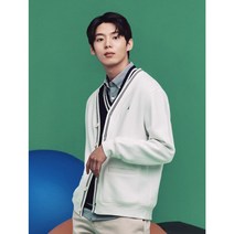 [빈폴][Green BP] [BCycle] 아이보리 저지 티핑 카디건(BC2841N080)