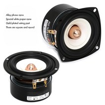 매장용스피커 ZJMZYM 3 인치 오디오 스피커 4 옴 8 15W 전체 범위 사운드 HIFI Bullet Treble Mediant Bass Loudspeaker, [01] 4 Ohm 90mm, 01 4 Ohm -90mm, 01 4 Ohm -90mm