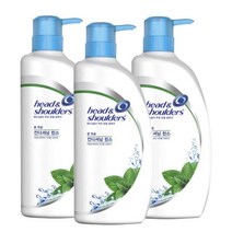 헤드앤숄더 쿨 멘솔 컨디셔닝 린스, 3개, 550ml