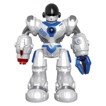 ai 로봇 지능형 RC 노래 춤 음성 제어 프로그램 회전 핸드 글라이드 스마트 발사 미사일 토이 집들이 어린이날 파티 생일 선물, 화이트