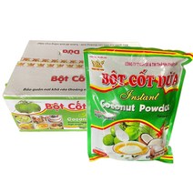 와따 베트남 코코넛 파우더 분말 3kg, 60개, 50g