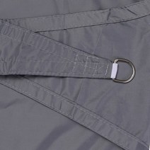 어닝천갈이 여름 방수 안티 uv 그늘 야외 옥스포드 헝겊 들어 갔어 비가 커버 정원 안뜰 천막 캐노피, 01 Grey_12 1.8x2m