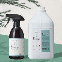 3%편백오일수 천연 편백수 편백오일 듬뿍 피톤치드 새집증후군 베이크아웃 새가구 페인트 집먼지 새집 냄새 제거 4.5L