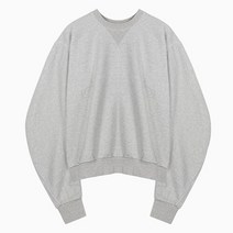 메종 마르지엘라 (당일) 23SS 스티치 오버핏 그레이 여성 맨투맨 S29GU0079 S25505 856M