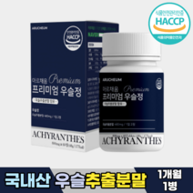 우슬 정 추출분말 보스웰리아 어골칼슘 상어연골분말 참당귀추출분말 해조칼슘 녹색입홍합분말, [1개월분]-1병