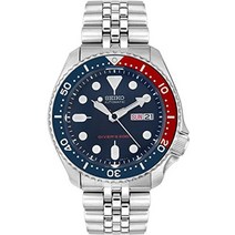 [세이코]Seiko Watches 시계 Seiko Automatic Blue StainlessSteel Automatic Watch SKX009K2 남성 []