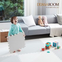 따사룸 PE퍼즐매트 거실 놀이방 층간소음방지 유아매트, 모던그레이, B타입[50*50*40T] 4장1세트