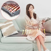 전자파없는 이바요 프리미엄 DC 카본 24V 극세사 쇼파전기매트 미니 캠핑용 전기장판 온열매트