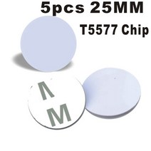 iot스위치 IOT제품 10PCS TK4100(EM4100) RFID 125khz 스티커 동전 25mm 18mm.20mm 30mm 스마트 태그 읽기, 01 5pcs ID copy card