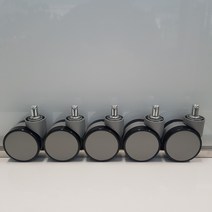 대신캐스타 DS 203B-TS 가구 의자 사무용의자바퀴 캐스터 의자바퀴 의자부품, 1
