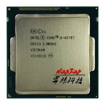 인텔 코어 i5-4570t i5 4570t 2.9GHz 듀얼 코어 쿼드 스레드 CPU 프로세서 4m 35w lga 1150, 한개옵션0