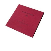 아이코닉 티켓인 북 v.4, 버건디, 4개