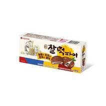 롯데 명가찰떡파이 오리지날 210g 사무실간식 자꾸만손이가는 영양만점 탕비실, 9개