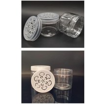 투명 플라스틱 방향제 만들기 케이스 용기 6x7cm 6P 수업 과학실험 기자재
