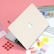 맥북 케이스 컬러 하드 에어 프로 2020 M1 2019 2018 2017 2016 터치바 논터치, 프로 13인치 터치바 A1706/A1989/A2159, 연핑크